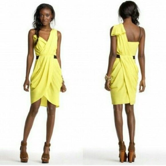 rachel roy yellow dress